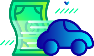 Carro e cédula